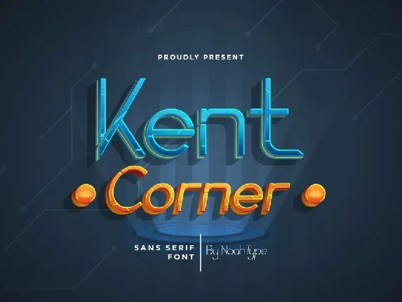 Kent Corner font