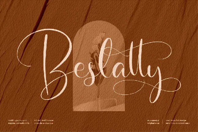 Beslatty font