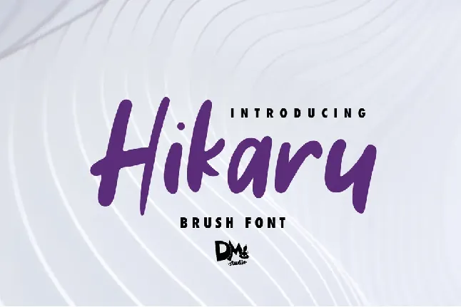 Hikaru font