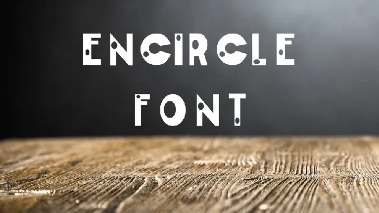 Encircle font