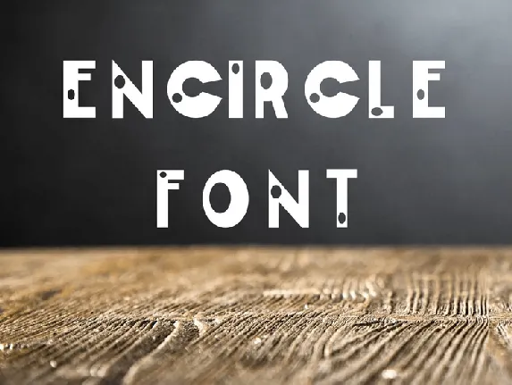 Encircle font