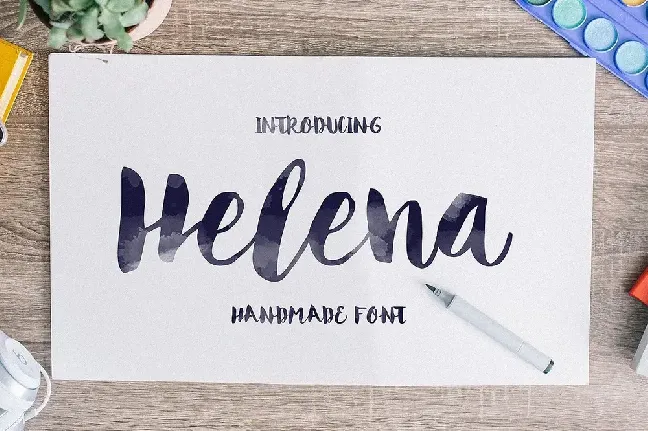 Helena font