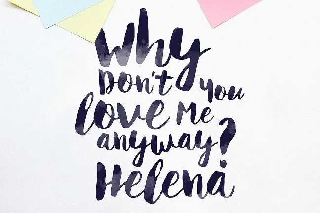 Helena font