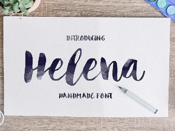 Helena font