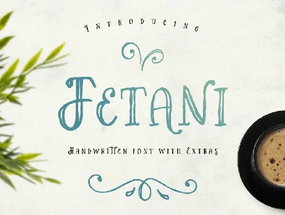 Fetani Typeface font