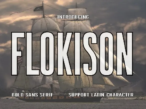 Flokison font