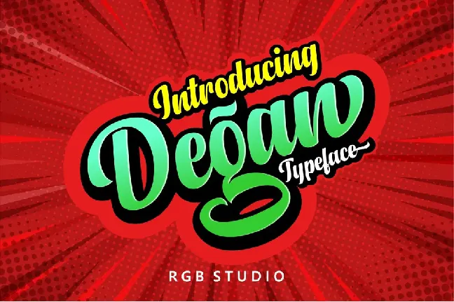 Degan font