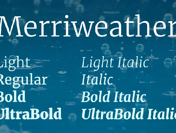 Merriweather font