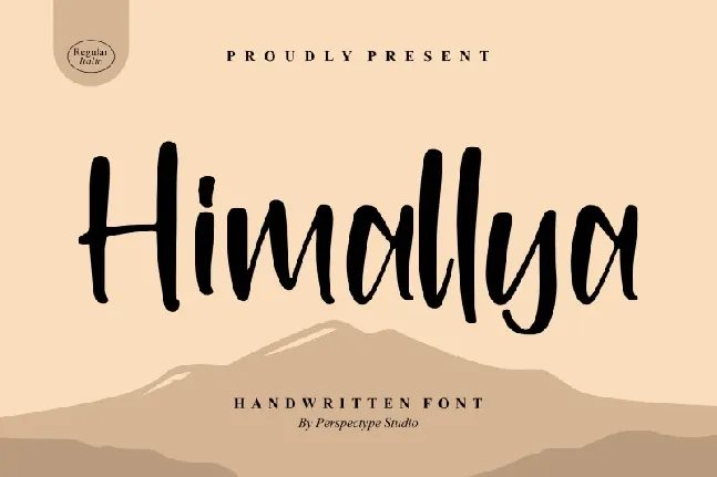 Himallya font