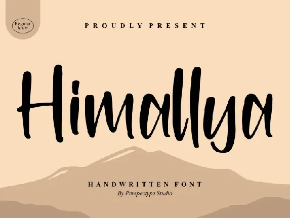 Himallya font