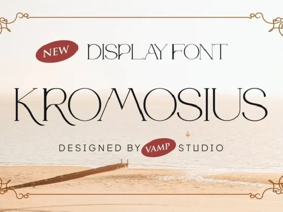 Kromosius font