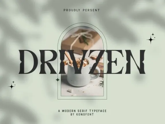 Drivzen font