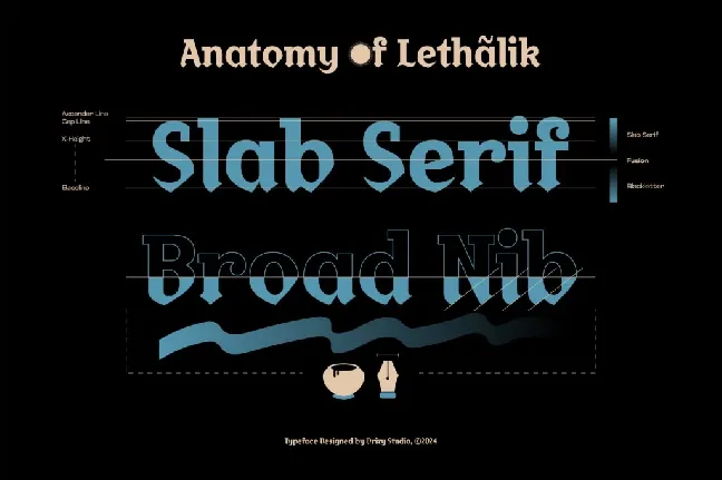 Lethalik Demo font