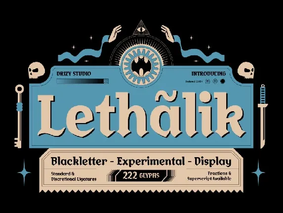 Lethalik Demo font