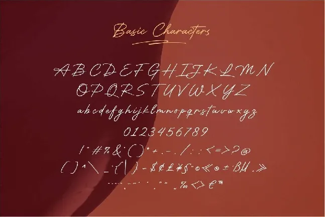 Motherland Signature font