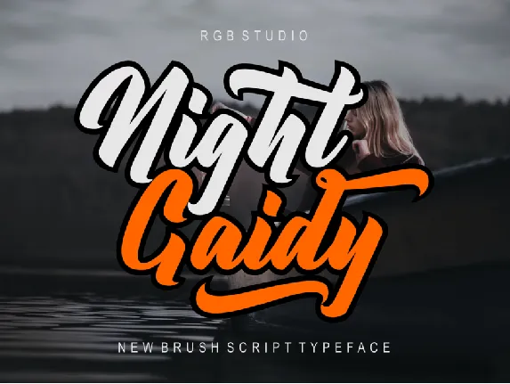 Night Gaidy font