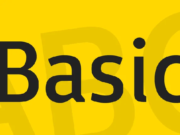 Basic font