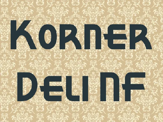 Korner Deli NF font