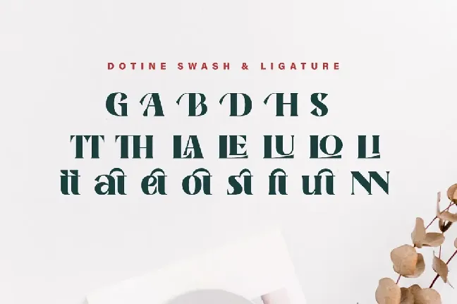 Dotine font