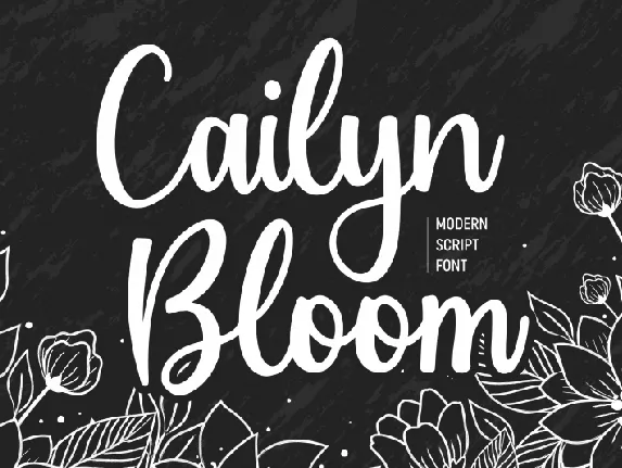 Cailyn Bloom Modern Script font