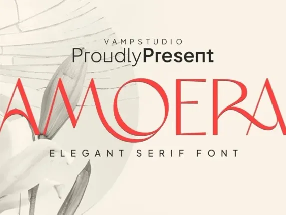 Amoera font