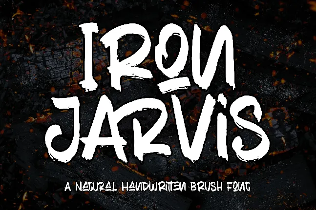 Iron Jarvis - Personal Use font