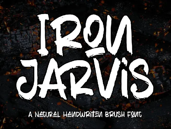 Iron Jarvis - Personal Use font