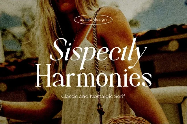 Sispectly Harmonies font