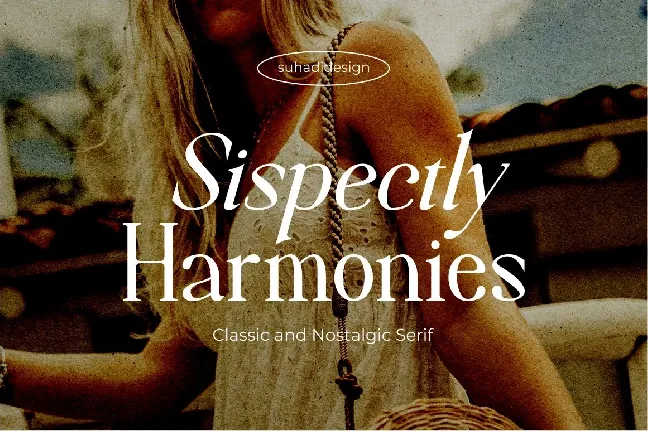 Sispectly Harmonies font