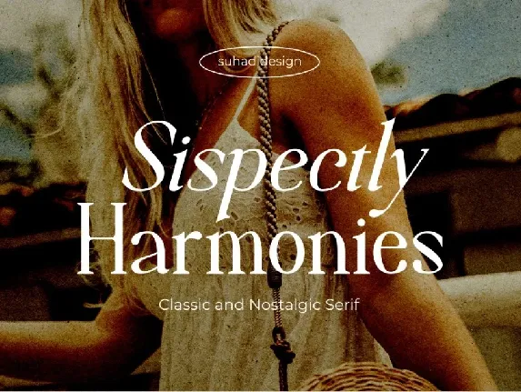 Sispectly Harmonies font