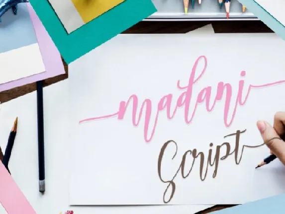 Madani Script font