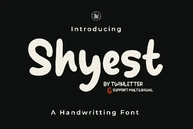 Shyest Personal Use font