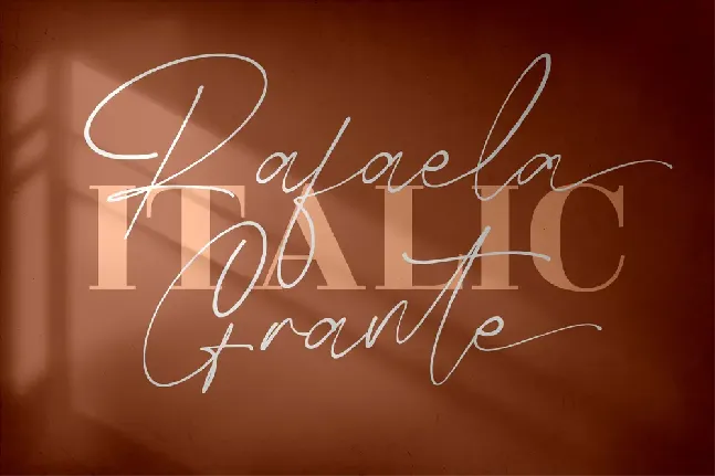 Rafaela Grante font