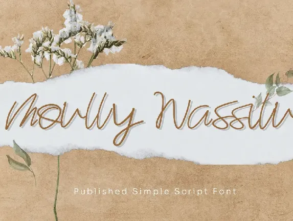 Moully Wassilu font