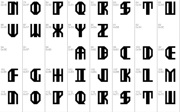 Ekster font