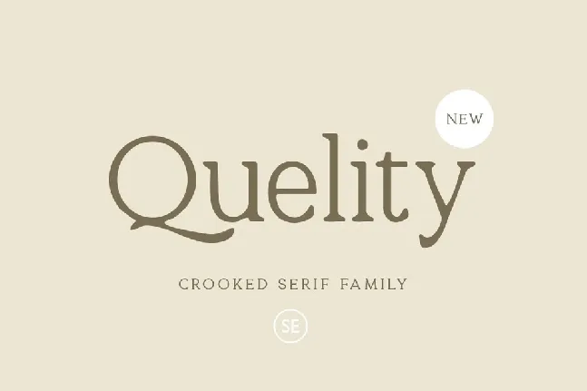 Quelity font