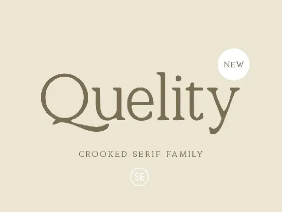 Quelity font