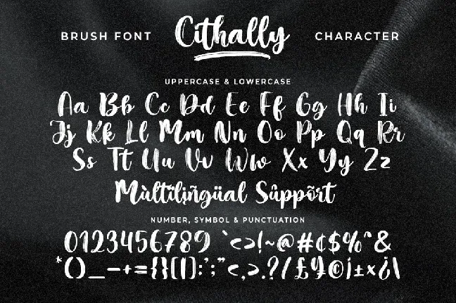 Cithally font