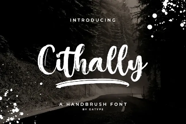 Cithally font