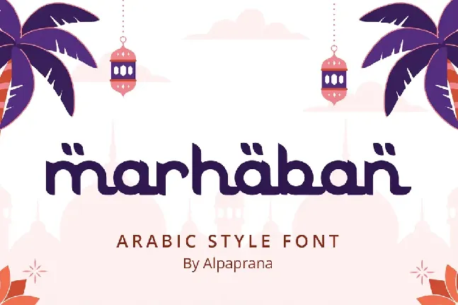 Marhaban font