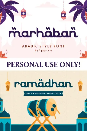 Marhaban font