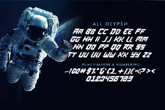 Space Mission font