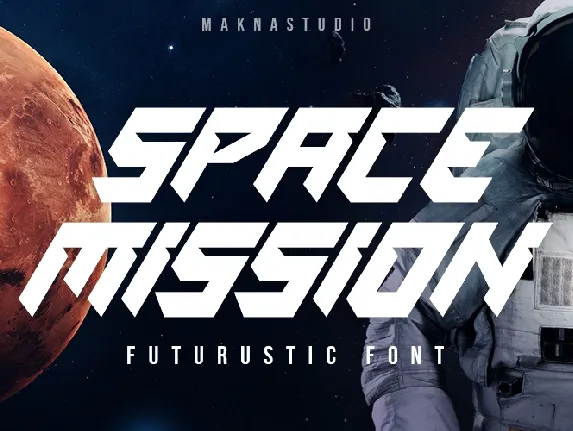 Space Mission font