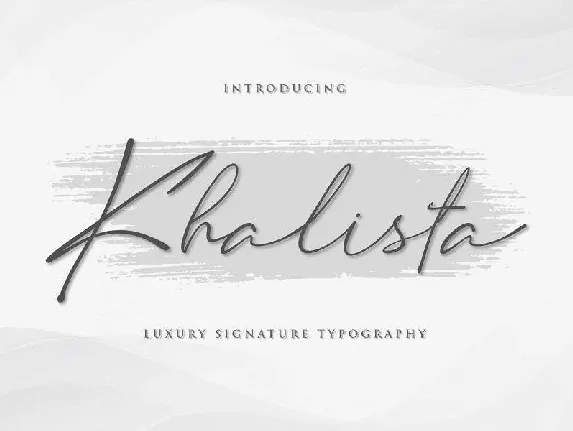 Khalista font