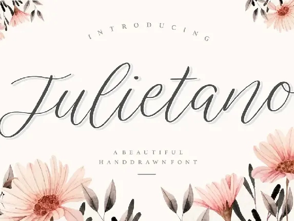 Julietano font