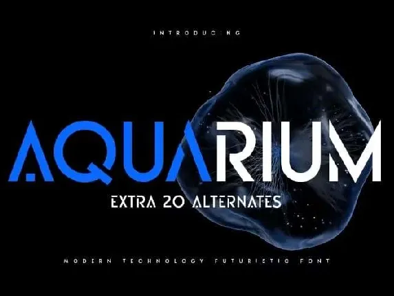 Aquarium font