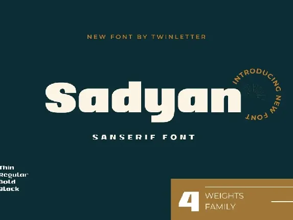 Sadyan Personal Use font