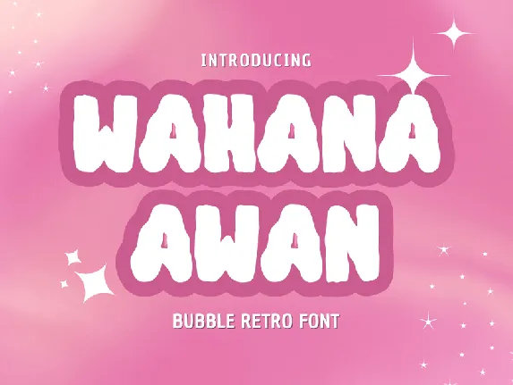 Wahana Awan font