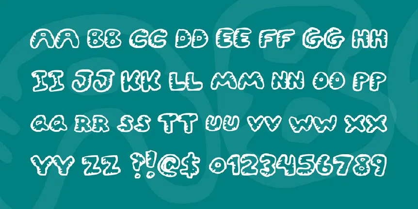 Gwibble font