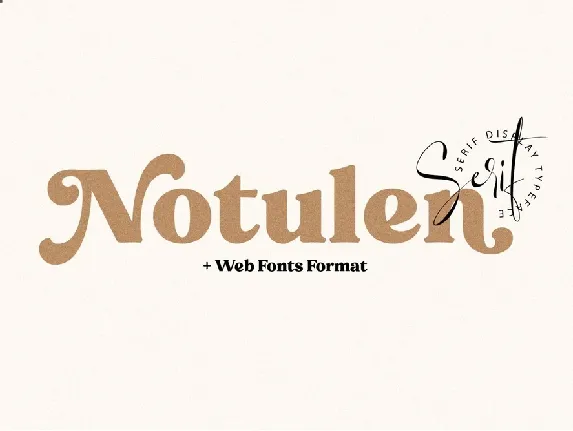 Notulen font